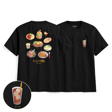 大人的圖鑑厚版印花T恤-05-男