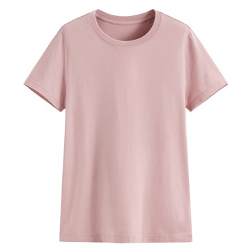 純棉圓領T恤-女