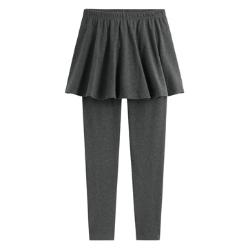 彈力假兩件內搭褲-女