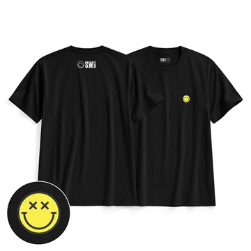 S.W.SMILEY®印花T恤-01-男