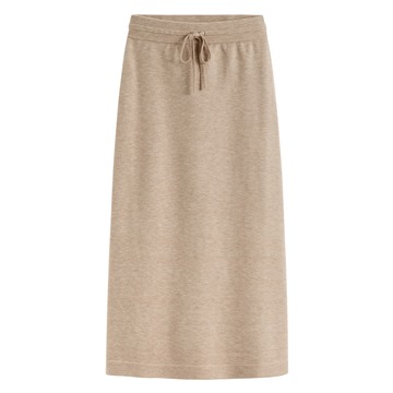 柔軟針織長裙-女