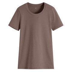 165/73，肩41/胸90/臀107公分，梨形人。
合身，下擺微貼尚可，顏色喜歡。