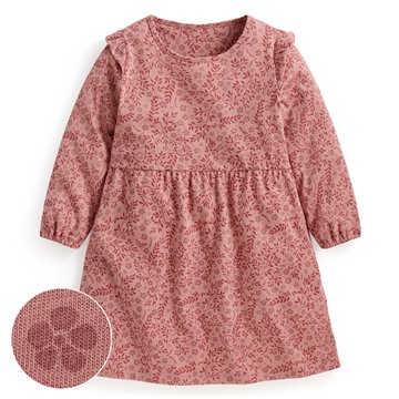 純棉印花洋裝-童