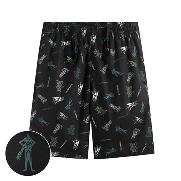 超人力霸王印花輕便短褲-男