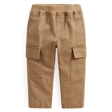 羅紋貼袋長褲-Baby