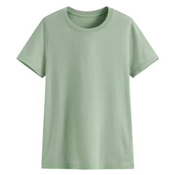 純棉圓領T恤-女