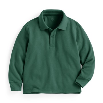 純棉長袖polo衫-童