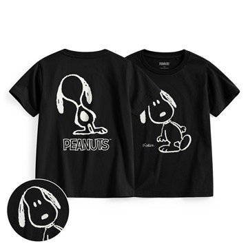 史努比系列印花T恤-02-童