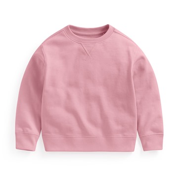 棉質毛圈圓領衫-童