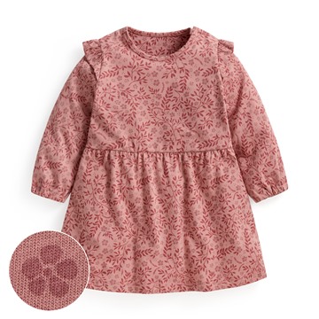 純棉印花洋裝-Baby