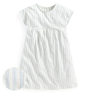 條紋印花連袖洋裝-童