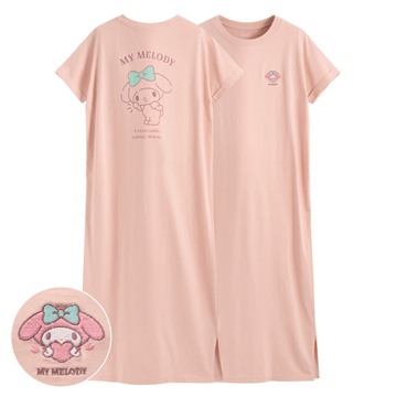 三麗鷗純棉連袖長洋裝-女