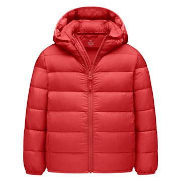 極輕羽絨連帽外套-童