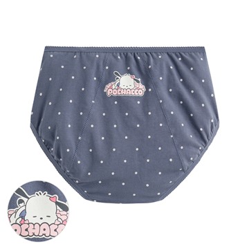 三麗鷗棉質中腰生理褲-02-女