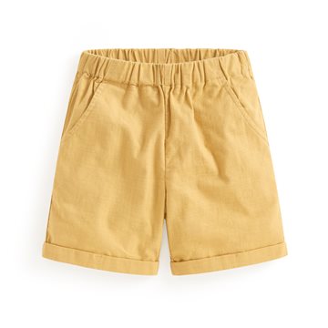 純棉反折短褲-童