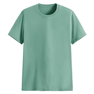 純棉圓領T恤-男