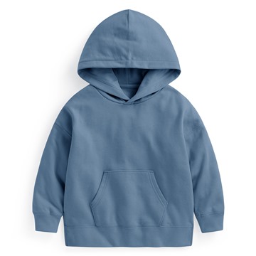 毛圈寬版連帽衫-童