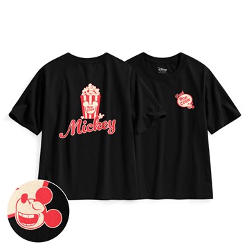 迪士尼系列寬版印花T恤-07-女