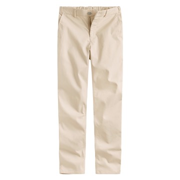 卡其修身直筒長褲-女