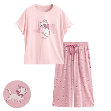 迪士尼系列莫代爾七分褲家居套裝-女