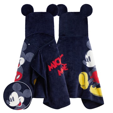 迪士尼系列珊瑚絨造型家居毯-01-中性款