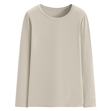 heatup圓領長袖上衣-女