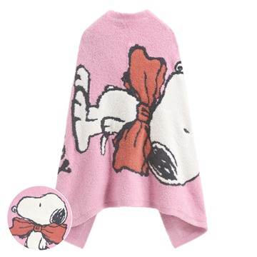 史努比系列提花家居毯-中性款