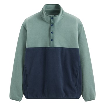 Fleece半開襟上衣-男