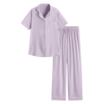 嫘縈長褲家居套裝-女