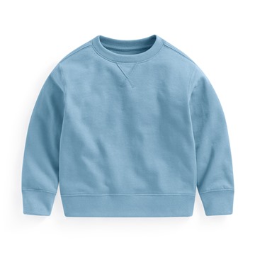 棉質毛圈圓領衫-童