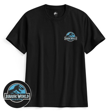 Jurassic World印花T恤-04-男
