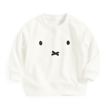 Miffy毛圈電繡圓領衫-01-Baby