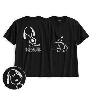 史努比系列印花T恤-02-男