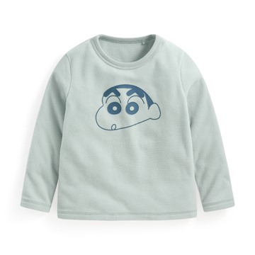 蠟筆小新Fleece印花上衣-童