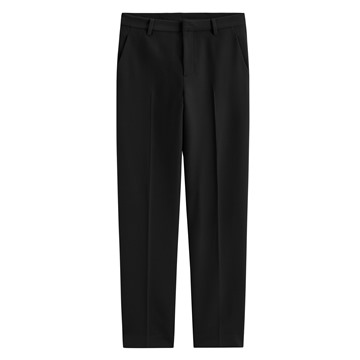 彈性西裝九分褲-女