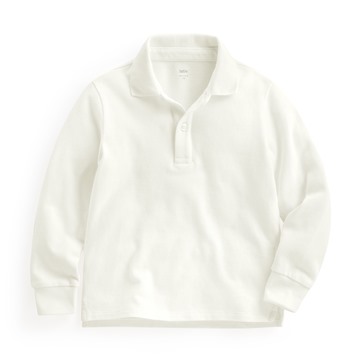 純棉長袖polo衫-童