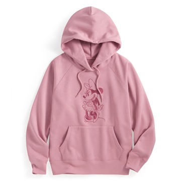 迪士尼系列刷毛電繡連帽衫-03-女