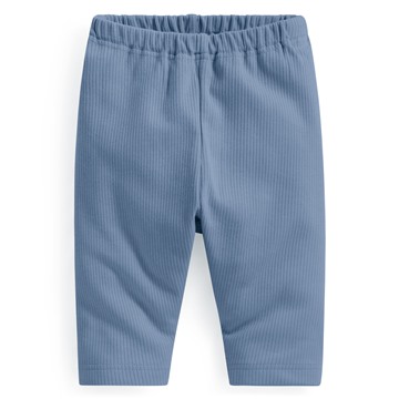 寬版羅紋七分內搭褲-Baby