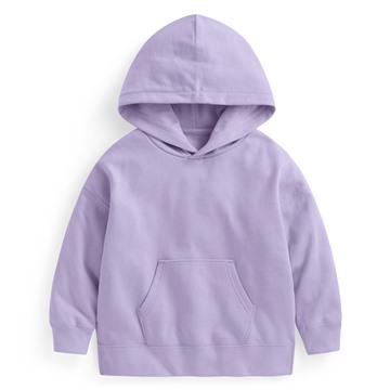 毛圈寬版連帽衫-童