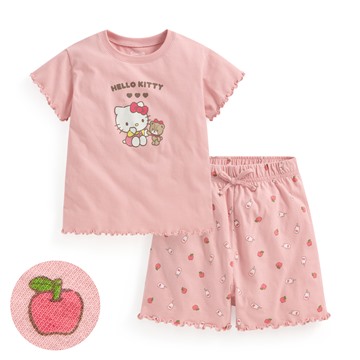 三麗鷗純棉木耳邊家居套裝-01-童