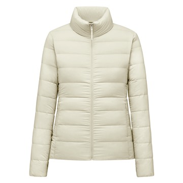 極輕羽絨立領外套-女