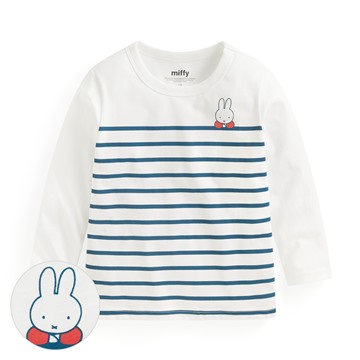 Miffy長袖印花T恤-02-童