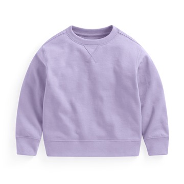 棉質毛圈圓領衫-童