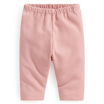 寬版羅紋七分內搭褲-Baby