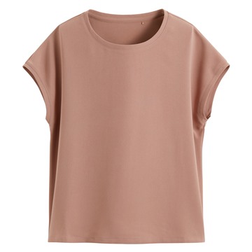 輕柔連袖寬版上衣-女