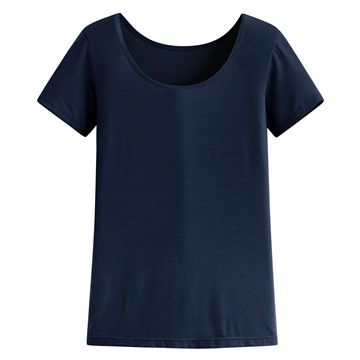 heatup U領短袖上衣 -女