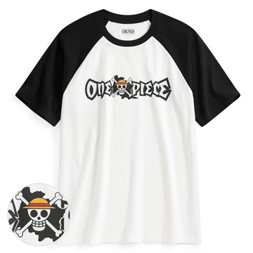 航海王拉克蘭袖印花T恤-10-男