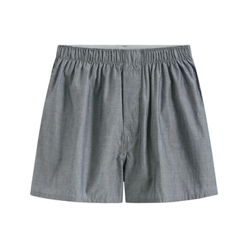 純棉素色四角褲-男