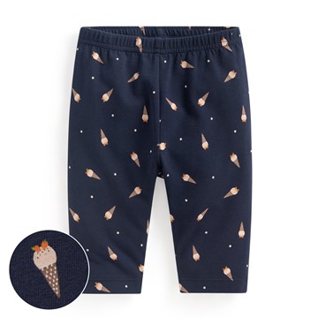 彈力甜點印花七分內搭褲-Baby