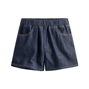 純棉牛仔輕便短褲-女